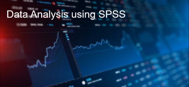 Data Analysis using SPSS